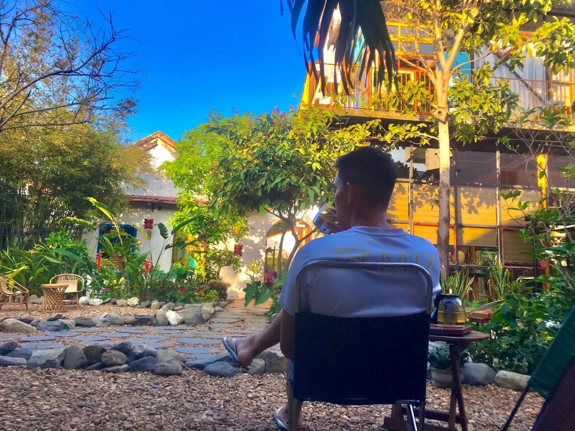 Yellow Farm Homestay Dong Tac Εξωτερικό φωτογραφία